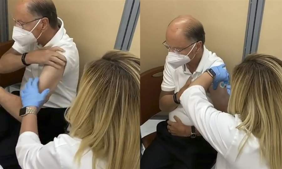 Edir Macedo é vacinado contra a Covid-19 em Miami, nos Estados Unidos