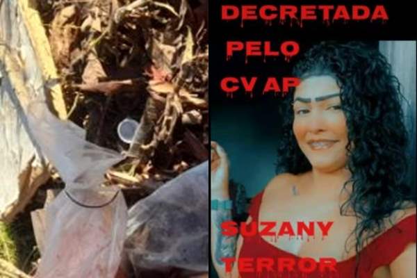 Jovem jurada de morte por facção é encontrada sem cabeça em matagal; cenas fortíssimas