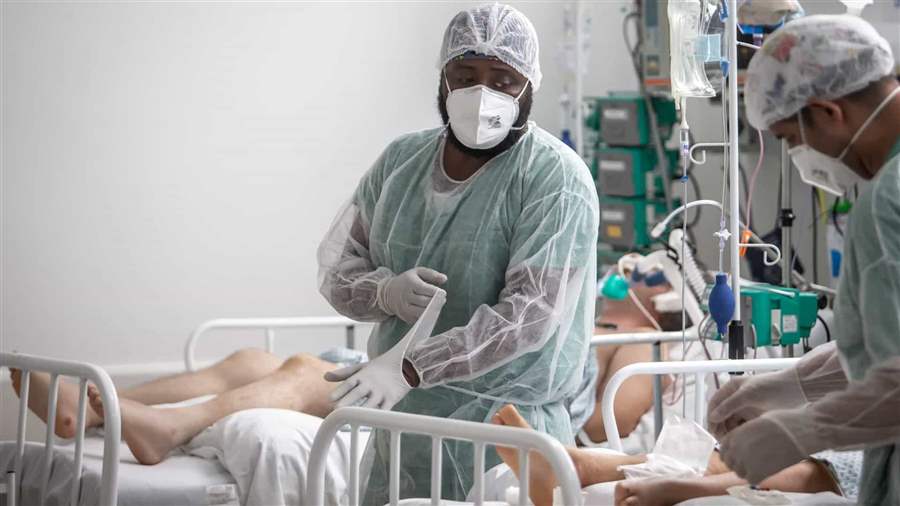 Cai para 14 total de capitais com mais de 90% de lotação em UTIs
