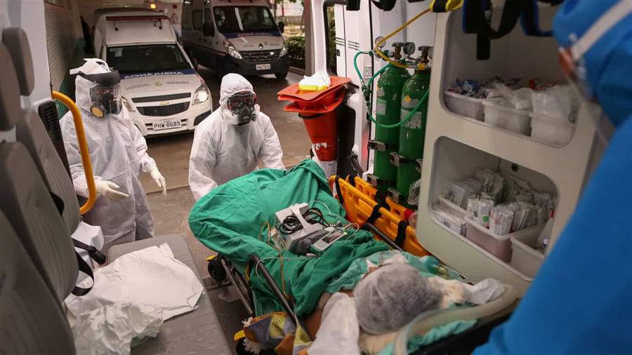 Brasil registra 578 mortes por Covid-19 e mais de 61 mil novos casos em 24 hs
