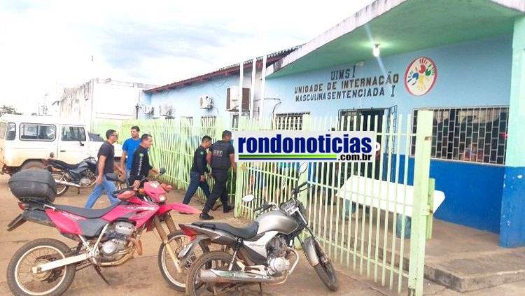 Adolescentes fogem da  Unidade de Internação Sentenciada