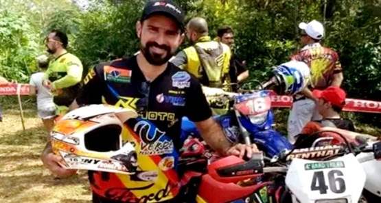 Piloto de Enduro Off Road sofre acidente durante trilha em Porto Velho