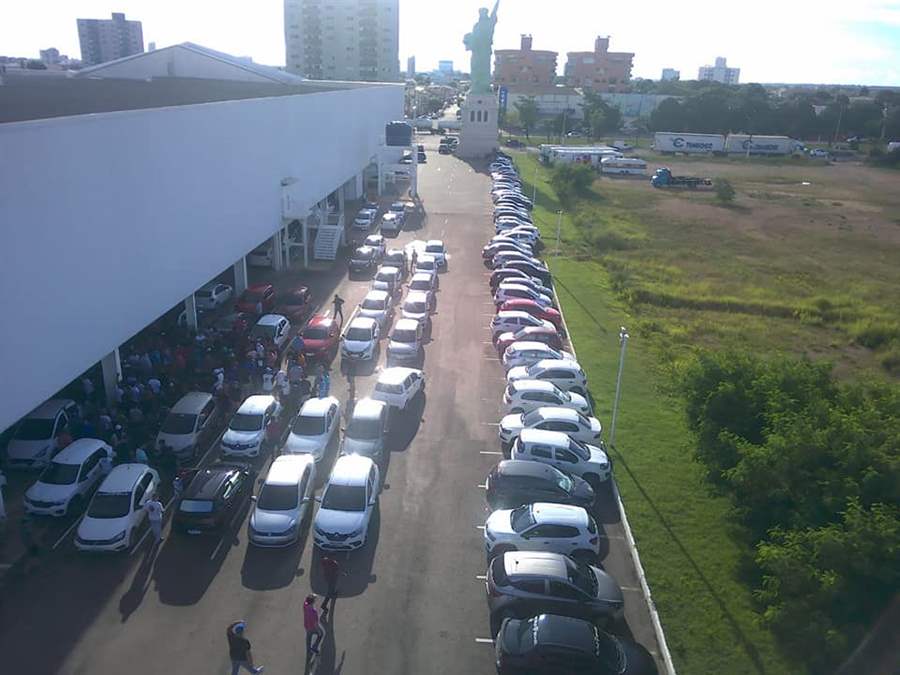 Motoristas de App fazem protesto e se recusam a aceitar corridas após as 23h