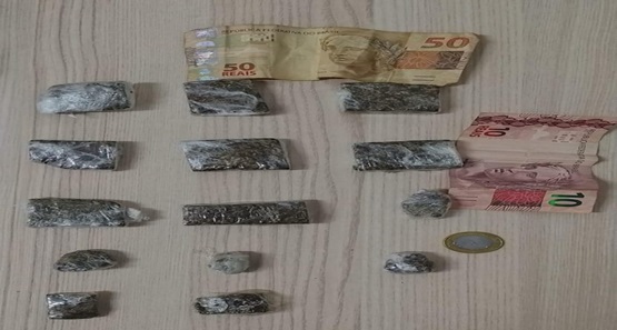 Polícia Militar prende três homens por tráfico de drogas  em  Porto Velho 