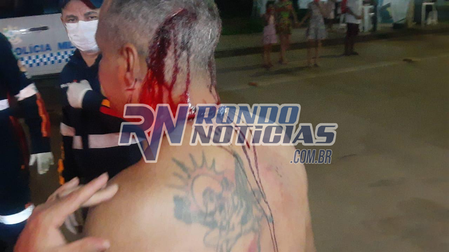Homem é atacado por membros de facção após desafiá-los