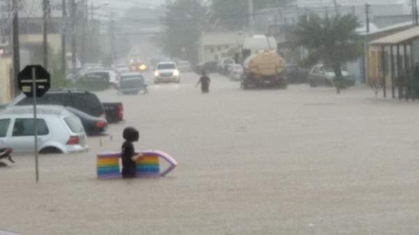 Quantidade de chuva registrada em fevereiro é a maior dos últimos 33 anos em Porto Velho

